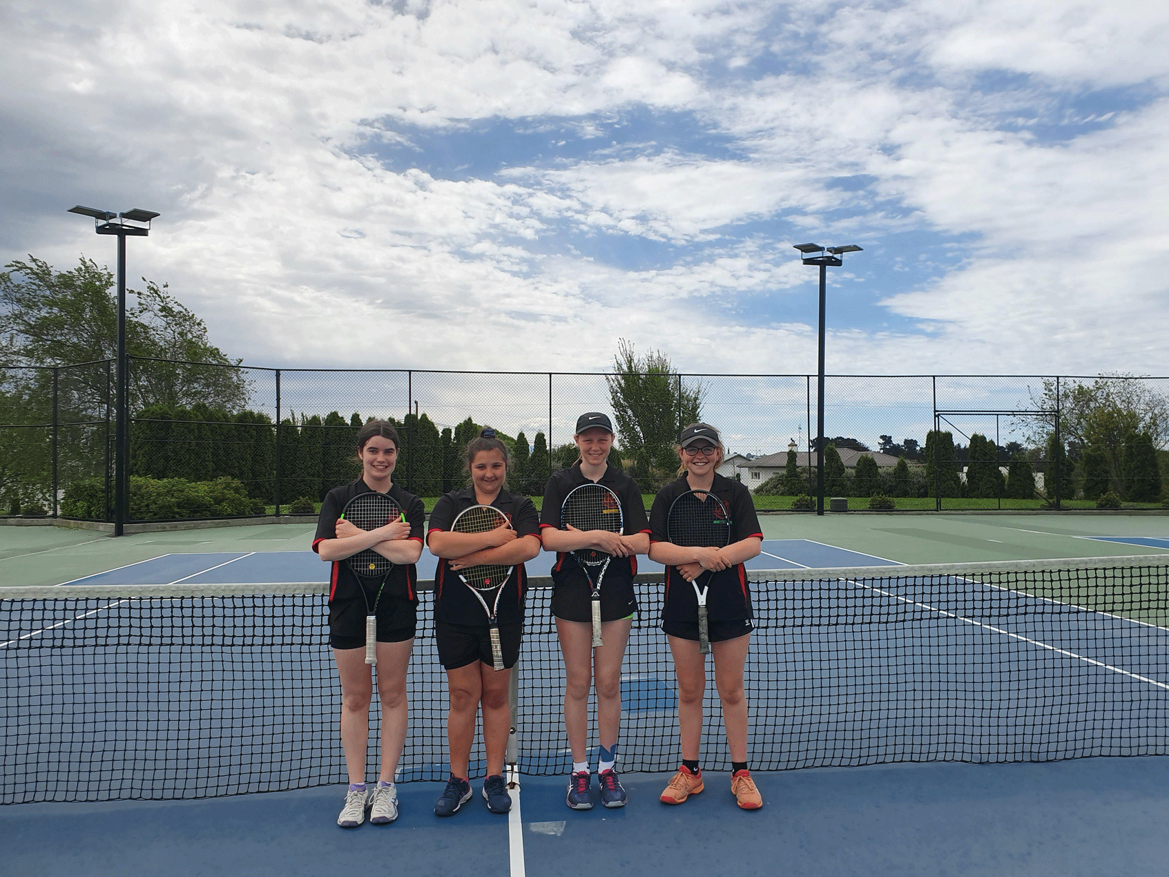Waitaki Girls High tennis team